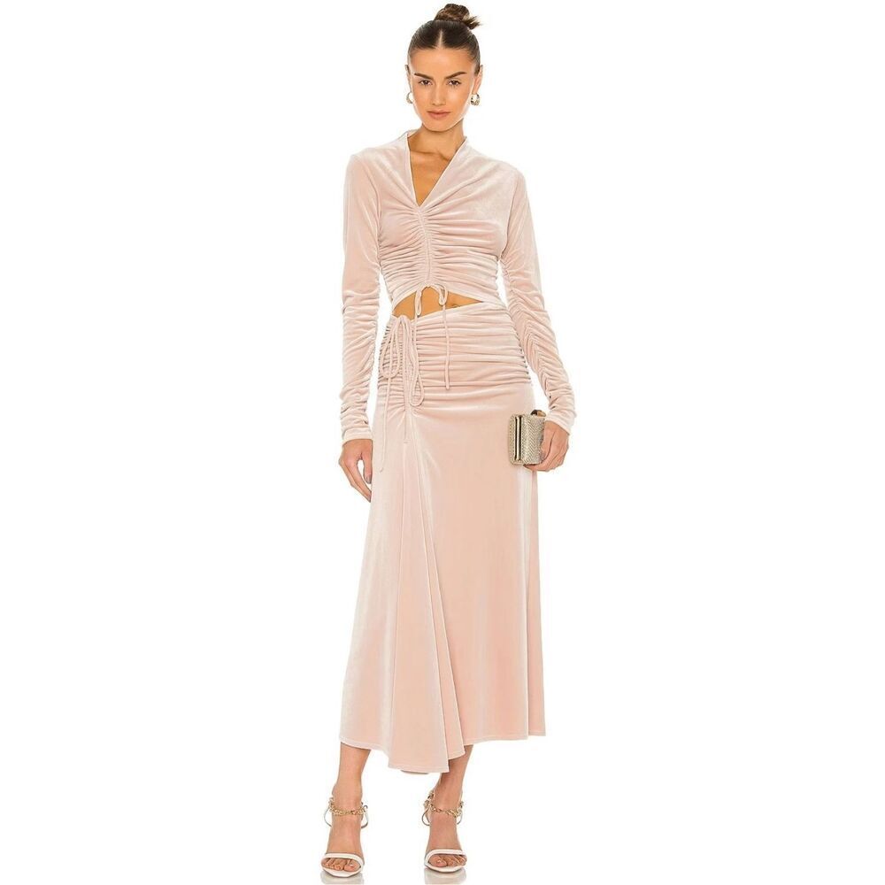 ✨A.L.C. Orly Midi Sugarcane Beige Sz 4 Skirt✨